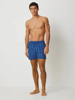 Bleu - Shorts de bain BOSS Flounder à rayures