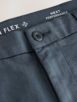 Bleu - Slim Fit (Slim Fit) - Pantalon chino Motionflex