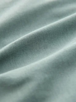 Bleu - Slim Fit (Slim Fit) - T-shirts de superposition en coton 100 %, lot de 5