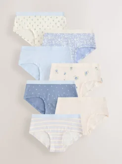 Bleu - Slips hipsters 7 (2-16ans)