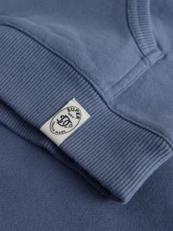 Bleu - Sweat à capuche Superdry
