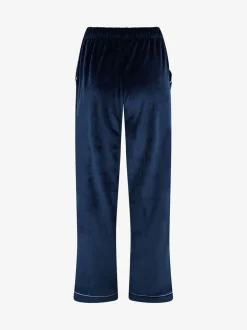 Bleu - The Little Tailor Pyjama de Noël en velours doux de luxe