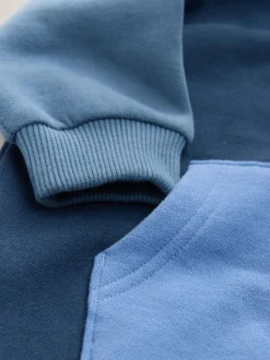 Bleu - Tout-en-un color block (3mois à7ans)