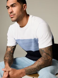 Bleu - T-Shirt Block