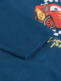 Bleu - T-shirt Disney Cars à manches longues (9mois-8ans)