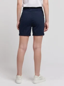 Bleu - U.S. Polo Assn. Short chino classique pour femmes