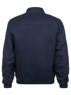 Bleu - U.S. Polo Assn. Veste Harrington en sergé de coton 100% pour hommes