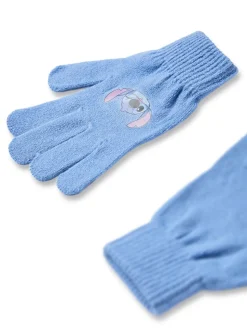 Bleu - Vanilla Underground Disney Ensemble Chapeaux et Gants Lilo & Stitch Filles