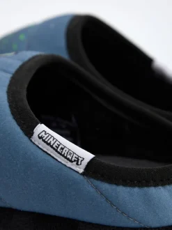 Bleu - Vanilla Underground Minecraft Pantoufles Garçons