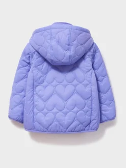 Bleu - Veste Courtepointe Cœur Crew Clothing