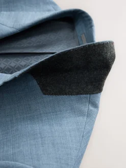 Bleu - Vestes de Costume Nova Fides Signatures Coupe classique en laine italienne 100%