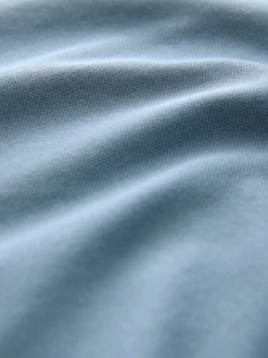 Bleu avio - Ajustement régulier - Polo Manches courtes Pique