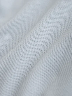 Bleu canard/marine/gris - Lot de 3 polos à liserés en piqué à manches courtes