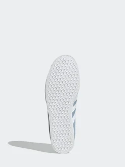 Bleu Chrome - adidas Originals Gazelle Trainers