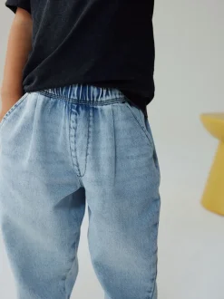 Bleu clair - Jean Barrel (3mois à7ans)