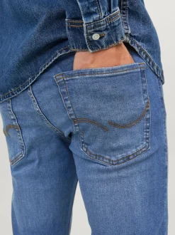 Bleu clair - Jean slim JACK & JONES Glenn