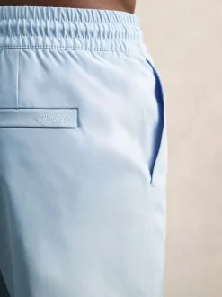 Bleu clair - Reiss Cliff Drawstring Shorts de bain