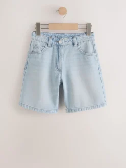 Bleu clair - Shorts en Denim Décontractés (3-16ans)