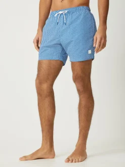 Bleu clair - T-shirt de bain BOSS Vibe imprimé