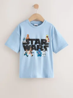 Bleu clair - T-shirt Star Wars (3-16ans)