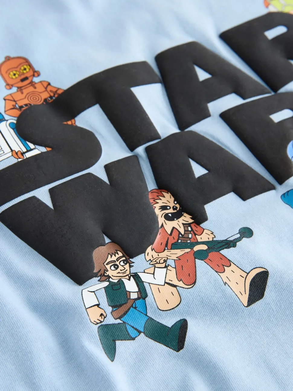 Bleu clair - T-shirt Star Wars (3-16ans)