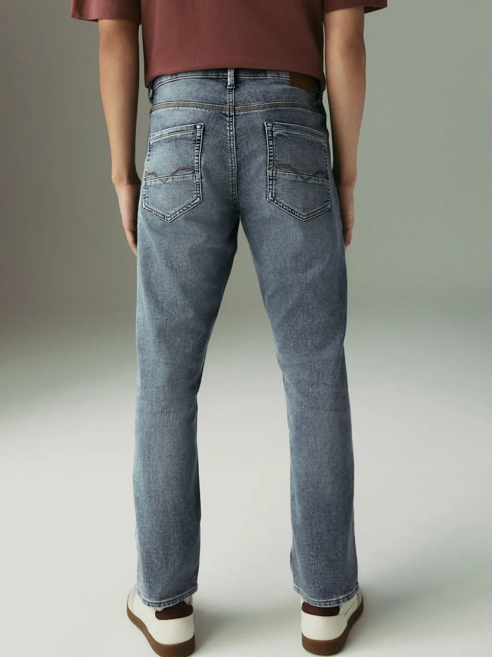 Bleu clair vintage - Slim Fit (Slim Fit) - Jeans stretch de confort