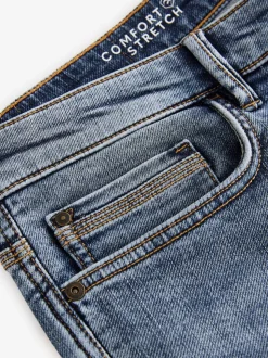 Bleu clair vintage - Slim Fit (Slim Fit) - Jeans stretch de confort