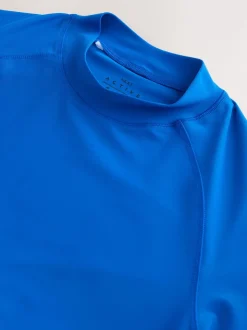 Bleu cobalt - Active Manche courte Rash gilet