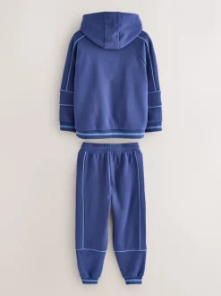 Bleu cobalt - Baker by Ted Baker ensemble sweat à capuche et pantalon de jogging oversize