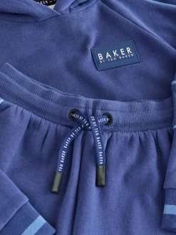 Bleu cobalt - Baker by Ted Baker ensemble sweat à capuche et pantalon de jogging oversize