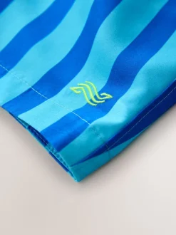 Bleu cobalt - Rayure Short de bain (3-16ans)