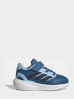 Bleu de ciel - adidas Baskets Runfalcon 5 Easy On bébé à velcro