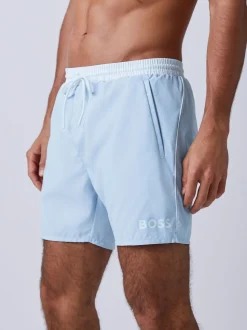 Bleu de ciel - BOSS Starfish Quick Dry Shorts de bain