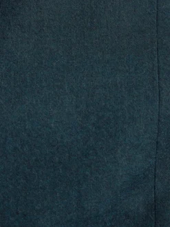 Bleu de sarcelle - Ajustement régulier - Veste de costume en flanelle de laine et cachemire mélangées Signature Zignone