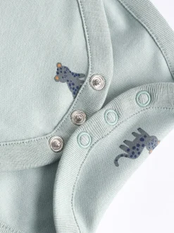 Bleu de sarcelle - Bébé 100% coton Corps 7 Lot