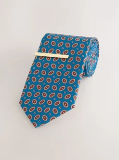 Bleu de sarcelle - Cravate de modèle