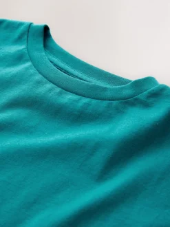 Bleu de sarcelle - Haut à manches longues (3-16ans)