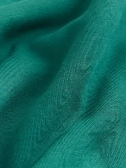 Bleu de sarcelle - Sweat-shirt épais décontracté à Col rond