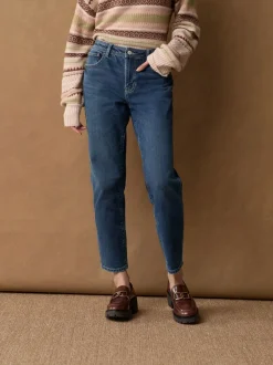 Bleu d'encre - Jean stretch Mom Comfort