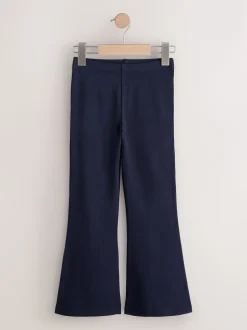 Bleu ditsy/rouge - Leggings évasés (3-16ans)