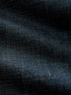 Bleu délavé - Ajustement droit - Jean authentique ceinturé