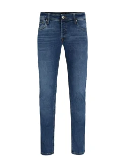 Bleu délavé - Jack & Jones Jeans Coupe ajustée Glenn