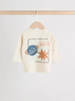 Bleu espace - Ensemble haut et legging bébé 2 pièces (0mois-3ans)