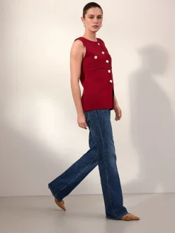 bleu foncé - Authentic Bootcut Jeans