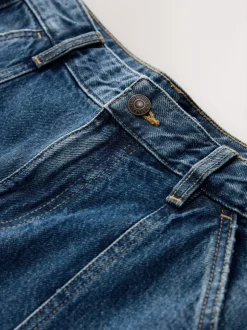 bleu foncé - Jean charpentier droit cheville