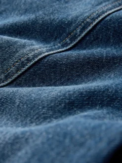 bleu foncé - Jean charpentier droit cheville