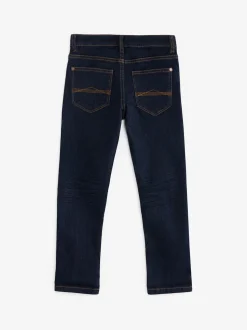 Bleu foncé - Jeans extensibles (3-17yrs)