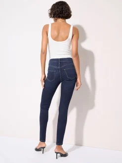 bleu foncé - Jeggings taille haute Friends Like These