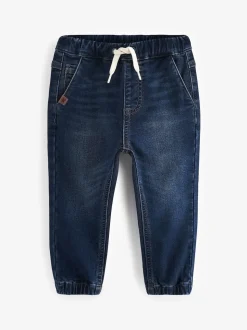 bleu foncé - Joggers Jeans Avec Confort Extensible (3mths-7yrs)