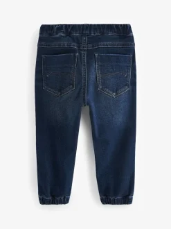 bleu foncé - Joggers Jeans Avec Confort Extensible (3mths-7yrs)